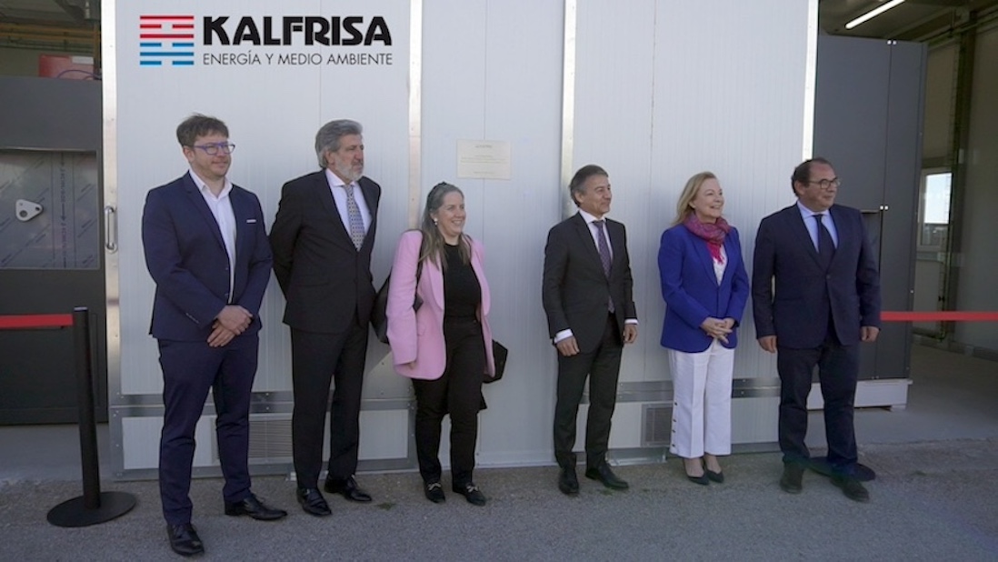 Esquelas.es | Kalfrisa presenta en sus instalaciones de Zaragoza el primer horno crematorio verde de hidrgeno