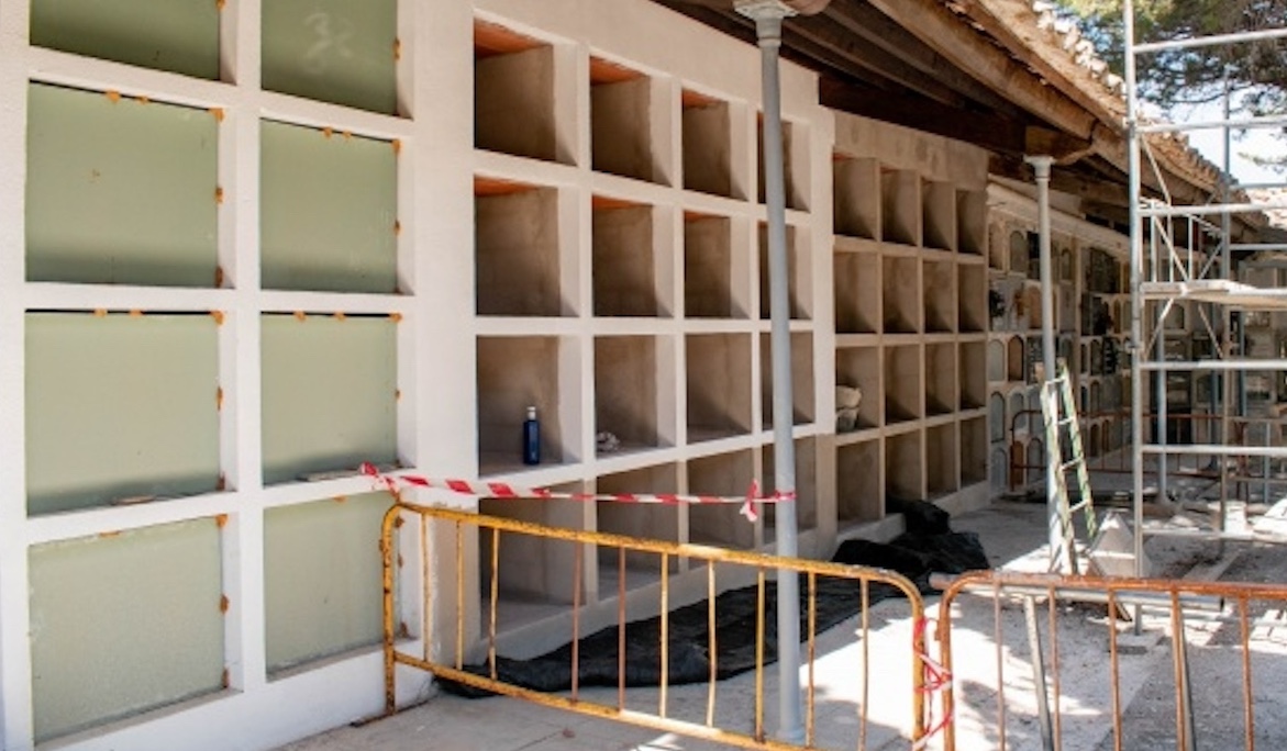 Esquelas.es | Morella renueva 32 nichos del cementerio de municipal con una inversin de 35.000 euros