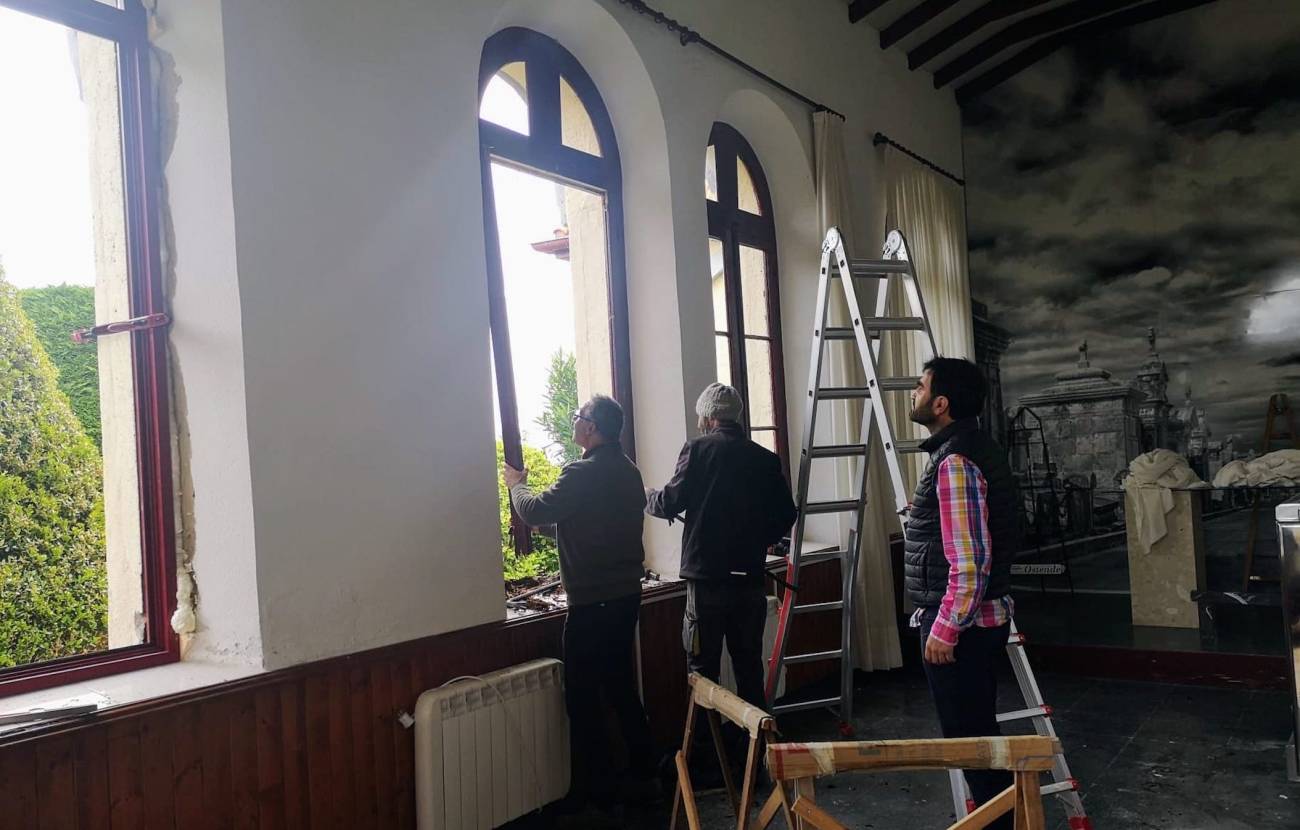 Esquelas.es | Inician las obras de restauracin de los velatorios del cementerio de Ballena