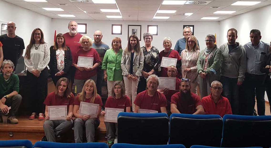 Esquelas.es | Los alumnos del Taller de Empleo ‘Matarraa Arqueolgico’ han recibido su diploma