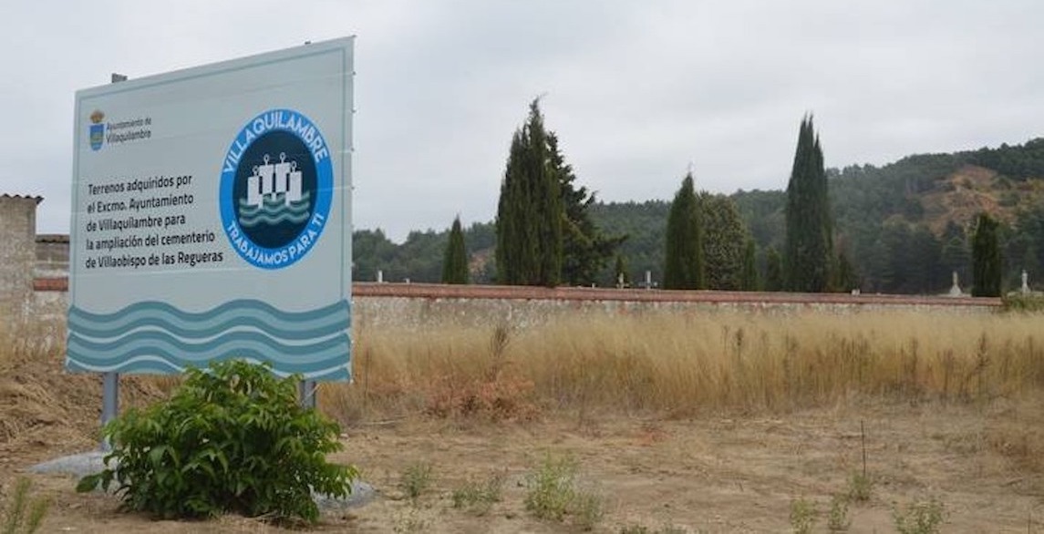 Esquelas.es | Amplan la superficie del cementerio de Villaobispo de las Regueras para construir nuevas sepulturas