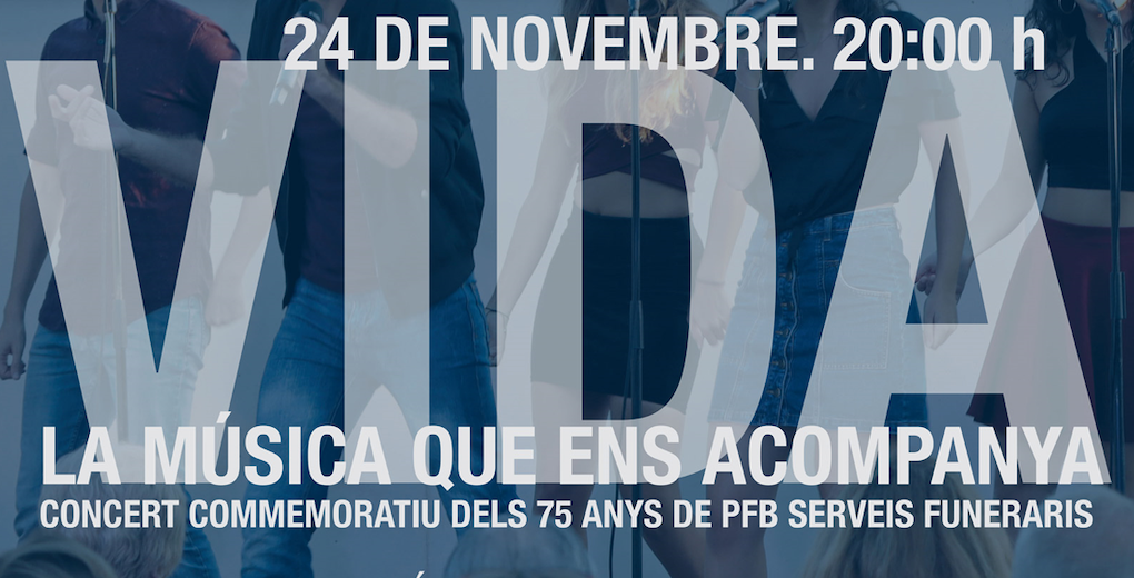 Esquelas.es | PFB Serveis Funeraris clausura el acto del 75 aniversario con un concierto conmemorativo en Badalona