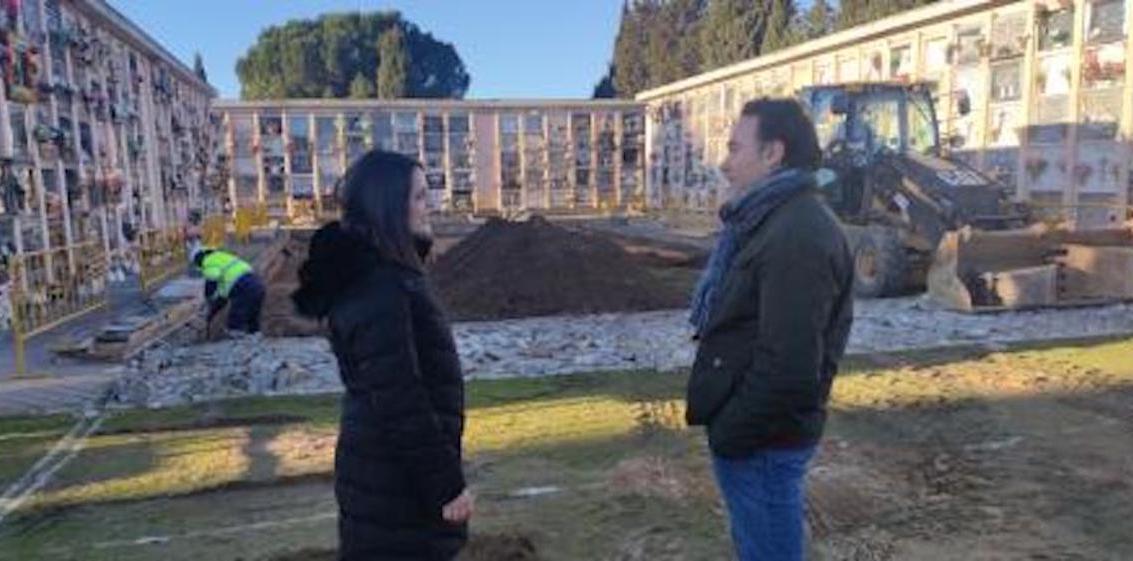 Esquelas.es | Inician las obras de ampliacin del cementerio con la construccin de nuevos nichos y columbarios