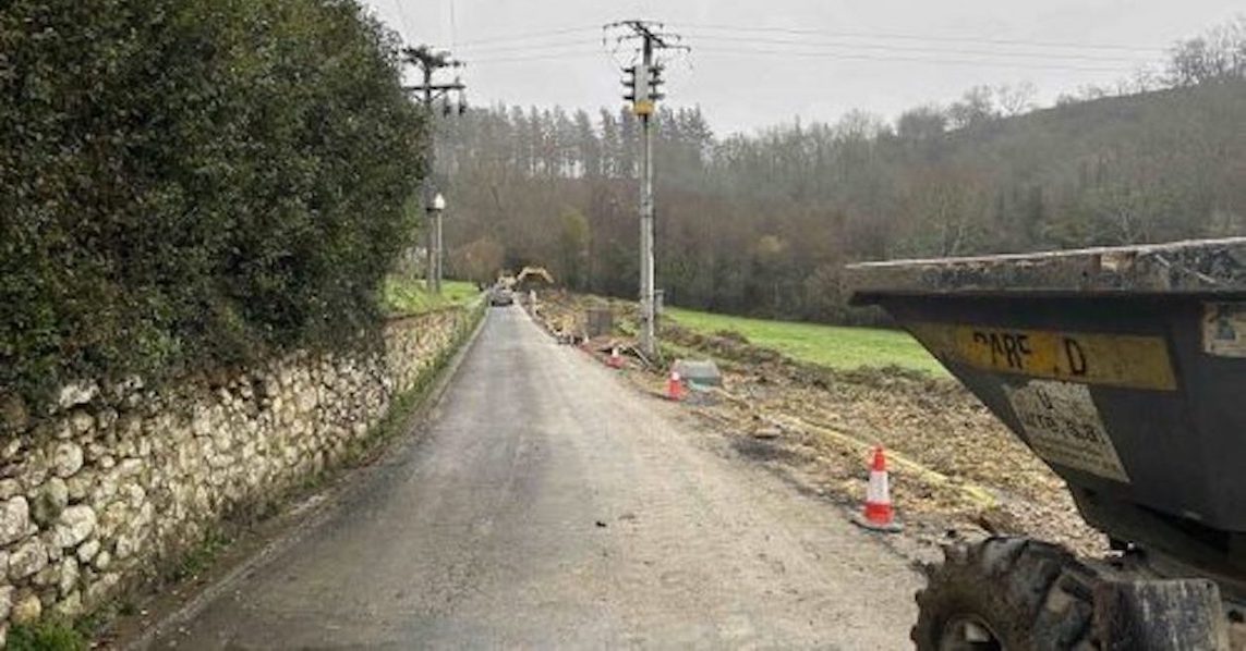 Esquelas.es | Ejecutan las obras de reparacin del vial de acceso al cementerio municipal de Berriz