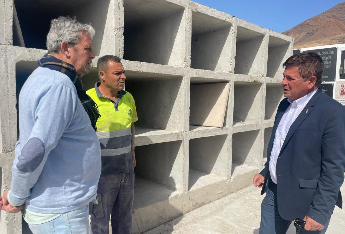 Esquelas.es | El Ayuntamiento de Pjara mejora la infraestructura del cementerio de Morro Jable junto a otros del municipio