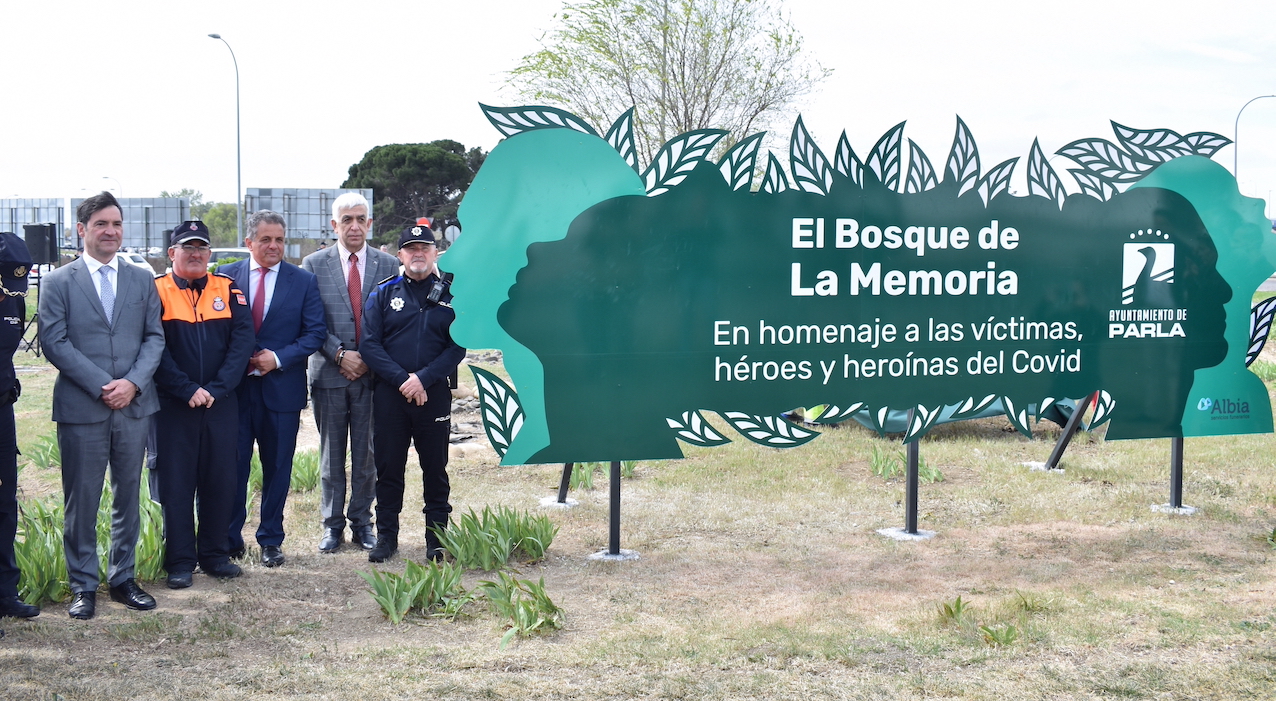 Esquelas.es | Grupo Albia y el Ayuntamiento de Parla crean el ?El bosque de la Memoria? en homenaje a las vctimas de la COVID
