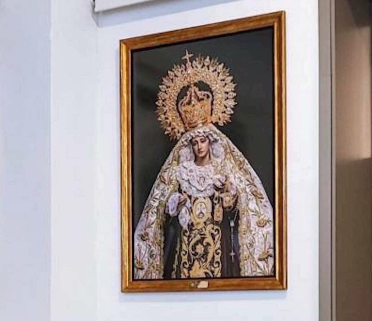 Esquelas.es | La Virgen del Carmen en sus Misterios Dolorosos ya tiene un espacio en el tanatorio de la SE-30 de Mmora