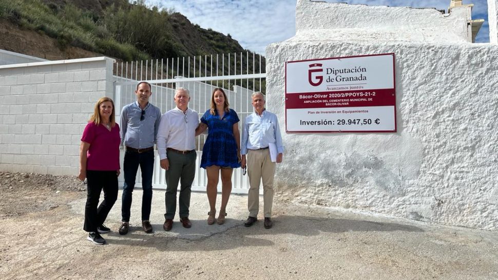 Esquelas.es | La Diputacin de Granada ejecut la ampliacin del cementerio municipal de Bcor-Olivar