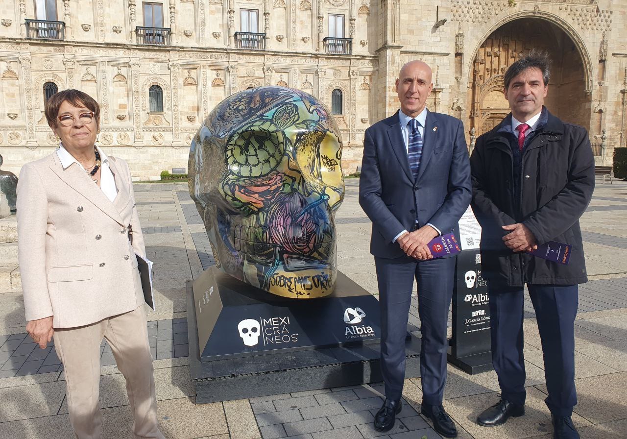 Esquelas.es | Grupo Albia lleva a Len la icnica exposicin de arte funeraria Mexicrneos