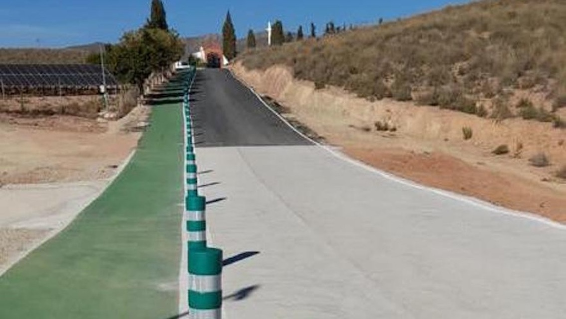 Esquelas.es | Concluyen las obras de acceso al cementerio de Almendricos, ejecutadas por peticin vecinal
